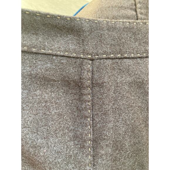 Gap Brown Felt Pencil Skirt, Size 1 - Picture 6 of 6